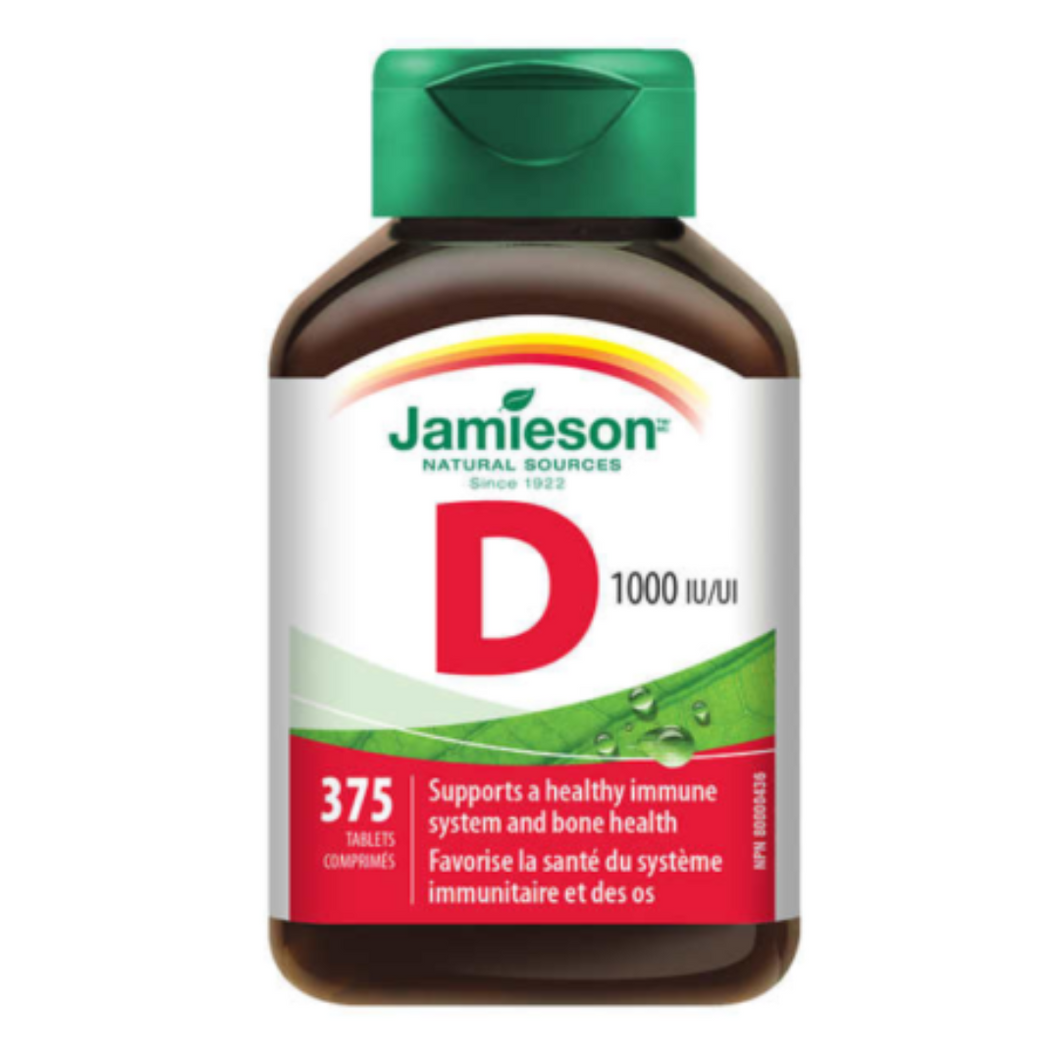 Jamieson Vitamin D3 1000 IU, 375 Tablets