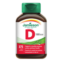 Load image into Gallery viewer, Jamieson Vitamin D3 1000 IU, 375 Tablets
